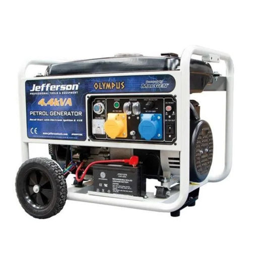 Picture of Jefferson 3.5kW Petrol Generator With Avr & Electric Key Start