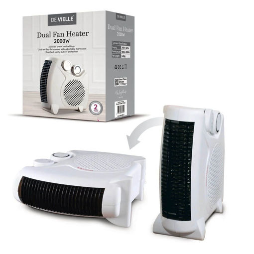 Picture of De Vielle Dual Fan Heater 2000W