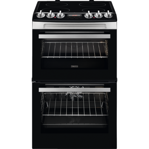 Picture of Zanussi Electric Cooker Steel 550mm | ZCV46250XA