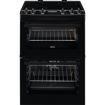 Picture of Zanussi Electric Cooker Black 600mm | ZCV66250BA