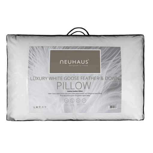 Picture of Neuhaus White Goose Feather & Down Pillow