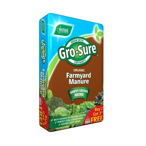 Picture of Westland Gro-Sure Farmyard Manure 50L