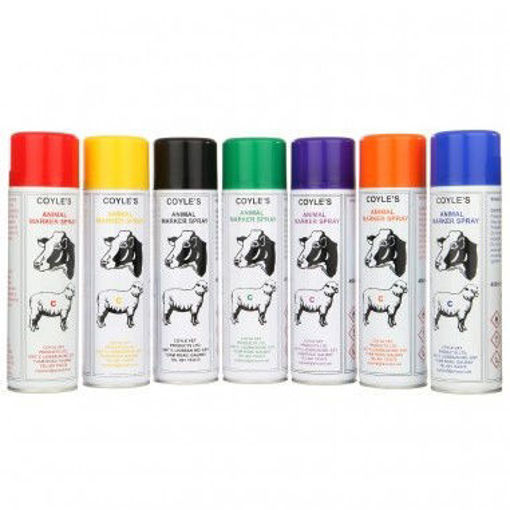 Picture of Coyle's Animal Marker Spray 450ml | Various Colours