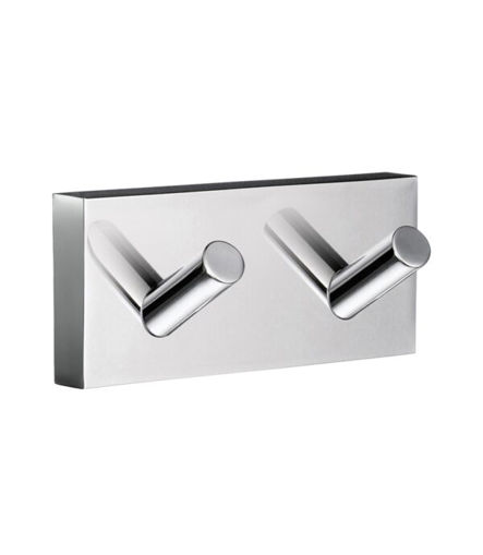 Picture of Smedbo Double Robe Hook | Chrome
