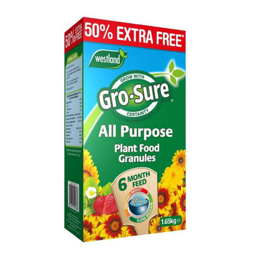 Picture of Westland Gro-Sure All Purpose Plant Food 1.1kg + 50% Extra