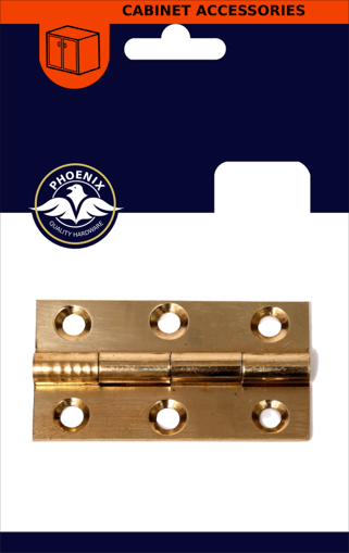 Picture of Brass Butt Hinge 2" Pair