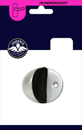 Picture of Alum Door Stops Oval Shielded 