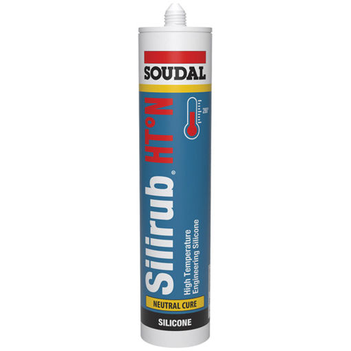 Picture of Soudal Silirub HT-N 300ml | Black