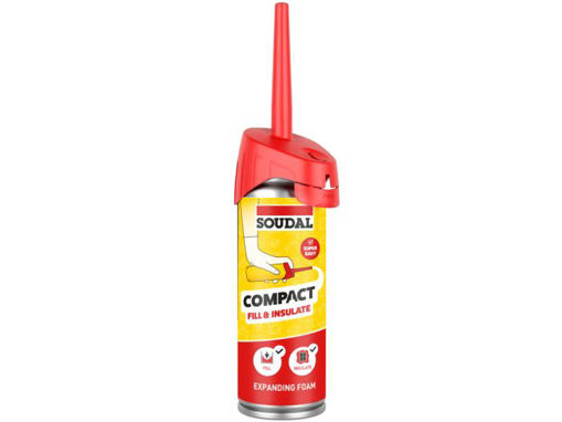 Picture of Soudal Compact Fill & Insulate Gap Filling Foam 150ml