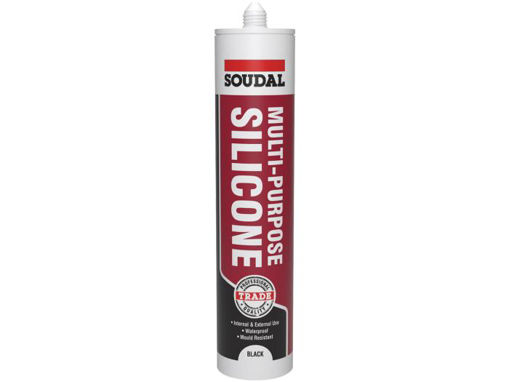 Picture of Soudal Multi-Purpose Silicone 270ml | Black