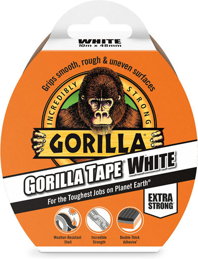 Picture of Gorilla Tape 10m | White