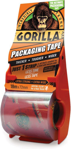 Picture of Gorilla Packaging Tape 19m & Dispenser | Clear