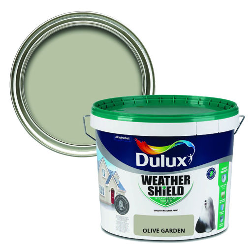 Picture of Dulux Weathershield Olive Garden 10L