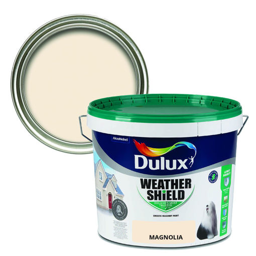 Picture of Dulux Weathershield Magnolia 10L