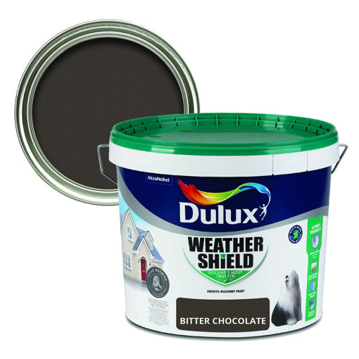 Picture of Dulux Weathershield Bitter Chocolate 10L