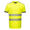 Picture of Portwest PW3 Hi-Vis Comfort T-shirt | Yellow & Black