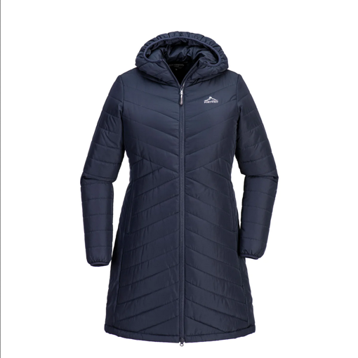 Picture of Portwest Adare Long Padded Jacket | Navy
