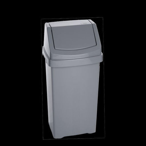 Picture of Wham Casa 25L Swing Bin | Silver