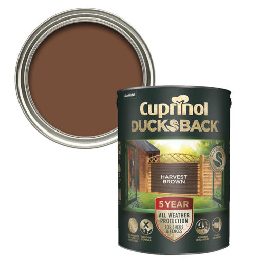 Picture of Cuprinol Ducksback Harvest Brown 5L