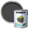 Picture of Ronseal Garden Paint Charcoal Grey 750ml