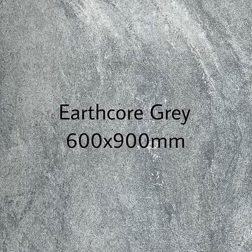 Picture of Porcelain Tile Earthcore Grey Nat 900x600mm | €35 m²