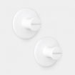 Picture of Brabantia Towel Hook Set Of 2 | White