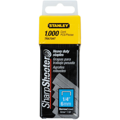 Picture of Stanley 6mm Heavy Duty Staple 1000pk