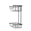 Picture of Croydex 2 Tier Cosmetic Basket | Matt Black