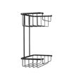 Picture of Croydex 2 Tier Cosmetic Basket | Matt Black