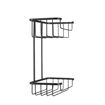 Picture of Croydex 2 Tier Cosmetic Basket | Matt Black