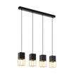 Picture of Eglo Montebaldo Pendant Light | Black/Gold | 97734