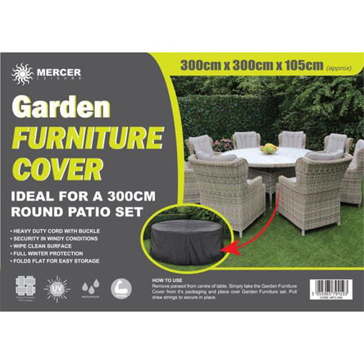Picture of Mercer Garden Furniture Cover 300x300x105cm