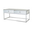 Picture of Aspen Mirrored Coffee Table | Silver