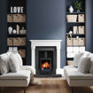 Picture of Stanley Bilberry Eco Nore | 5kW | Matt Black