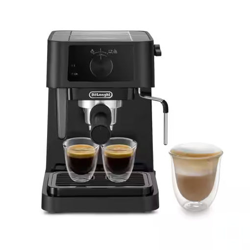 Picture of Delonghi Stilosa Manual Espresso Coffee Machine | Black