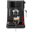 Picture of Delonghi Stilosa Manual Espresso Coffee Machine | Black