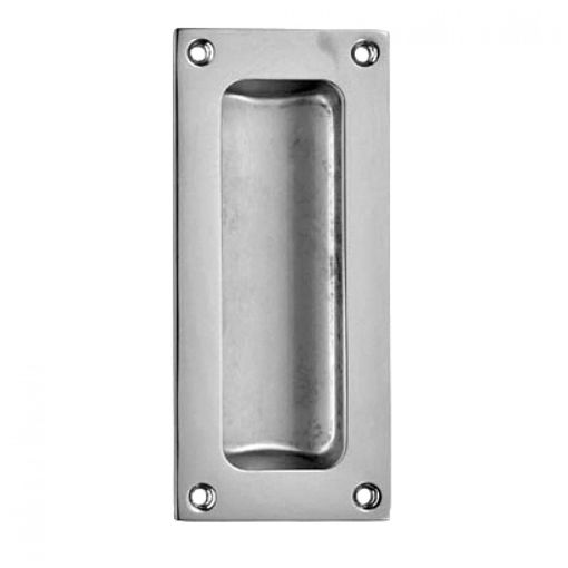 Picture of Carlisle Brass Flush Pull | Satin Chrome