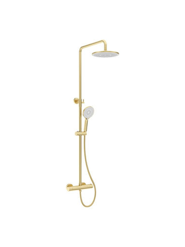 Picture of Sonas Alita Rain and Handheld Shower | Brushed Gold