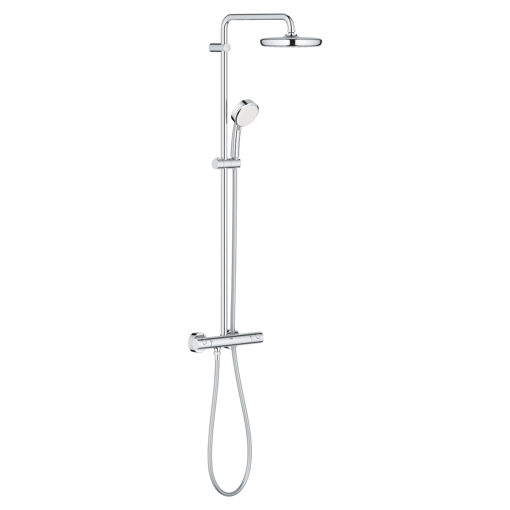 Picture of Grohe Tempesta 210 Rain and Handheld Shower | Chrome