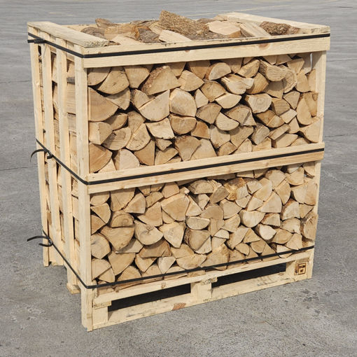 Picture of Kiln Dried Ash Crate 1.15M3 425kg (3 Rows)