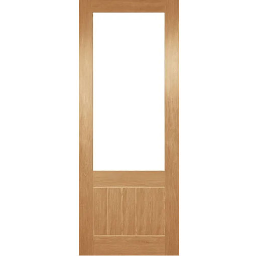 Picture of Deanta Oak Door Hp38G | Clear