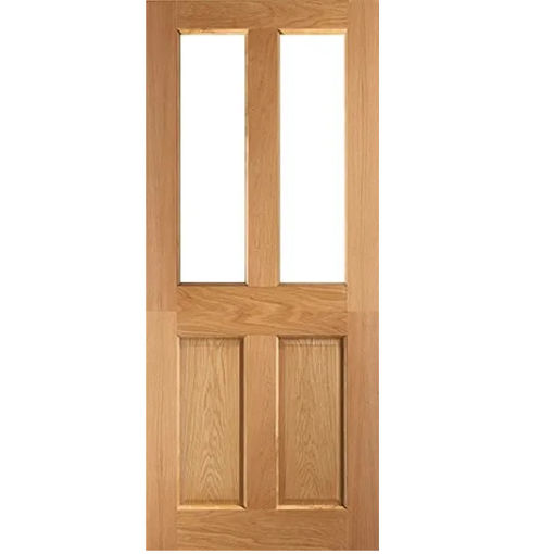 Picture of Deanta Oak Door NM1G | Clear