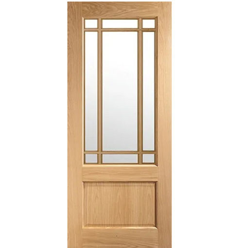 Picture of Deanta Oak Door NM9 | Bevelled