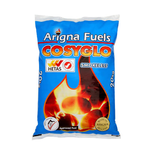 Picture of Pallet Of Arigna Cosyglo Smokeless Coal 20KG