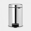 Picture of Brabantia Pedal Bin 3L | Brilliant Steel