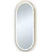 Picture of Florence LED Mirror | 450x1000mm | Brass