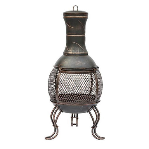 Picture of Outdoor Living Cast Iron Chimenea 89cm