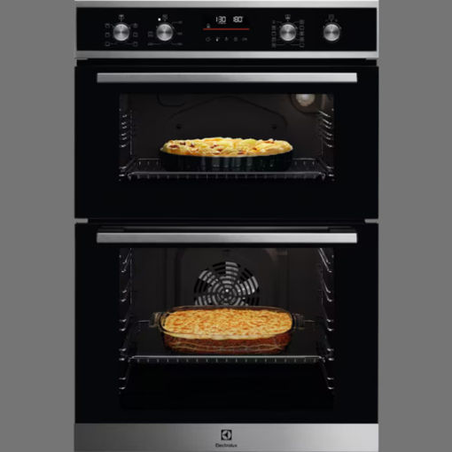 Picture of Electrolux Steel Electric Double Oven | EDFDC46X