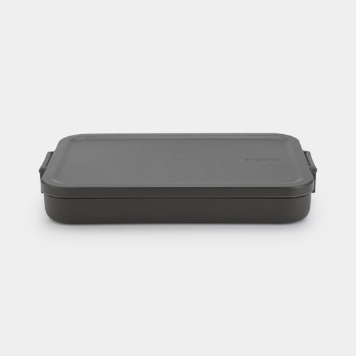 Picture of Brabantia Make & Take Lunch Box | Dark Grey | Flat