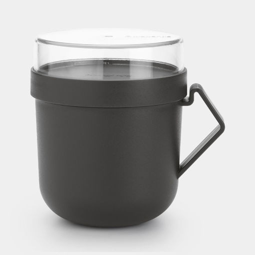 Picture of Brabantia Make & Take Soup Mug 0.6L | Dark Grey